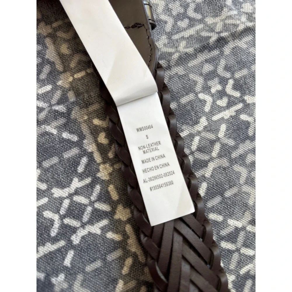 Wonder Nation Braided Belt Kids Small Brown Adjustable New Woven School Uniform
